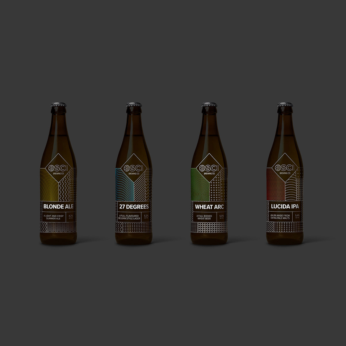 OSCI Brewing Co - brand and website
